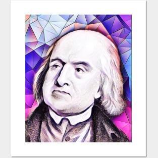 Jeremy Bentham Pink Portrait | Jeremy Bentham Artwork 8 Posters and Art